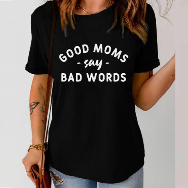 European And American Good Mother Speaking Ill Graphic T-shirt - Image 2