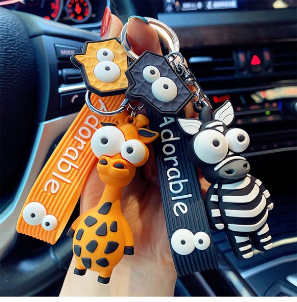 Creative Eye Catching Fashion Animal Keychain - Image 2